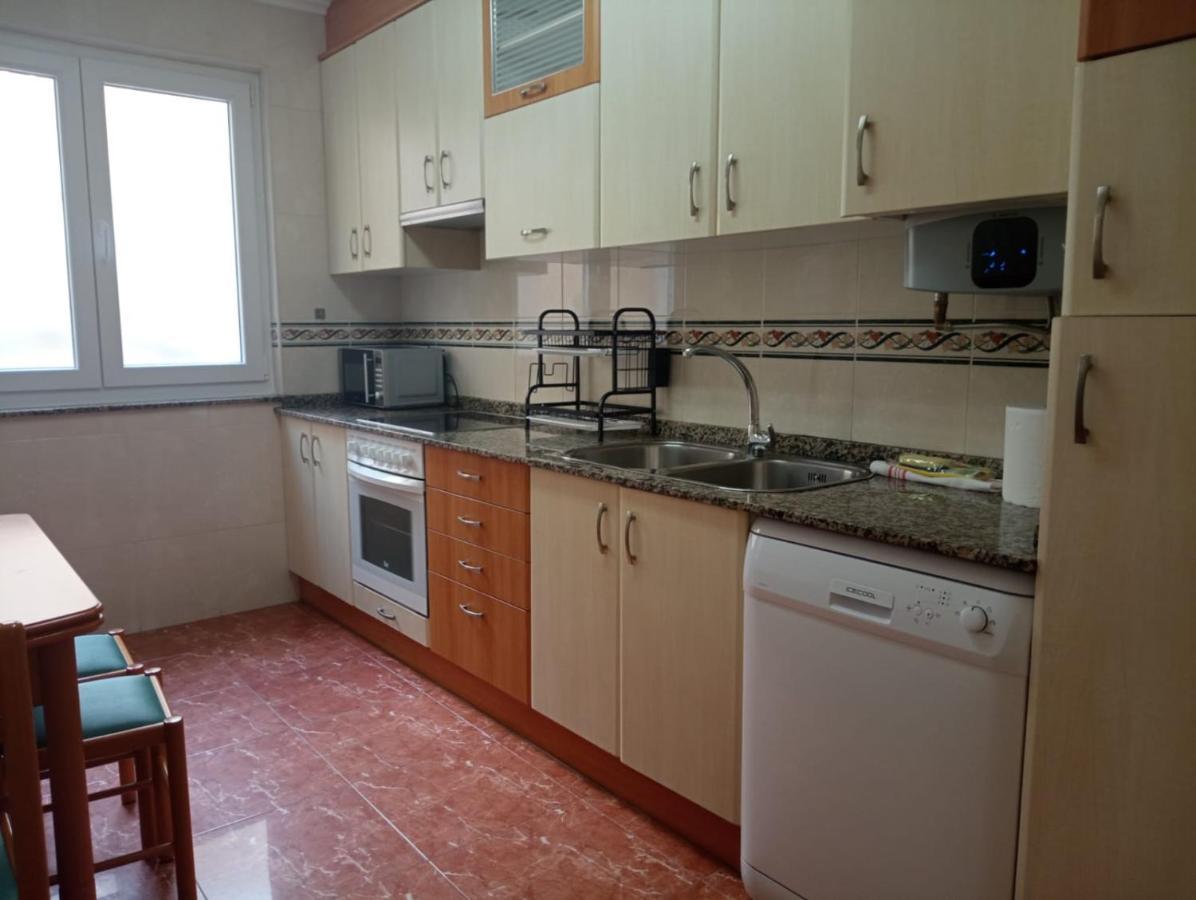 147A Apartamento La Arena 3 Dormitorios Gijón Eksteriør billede