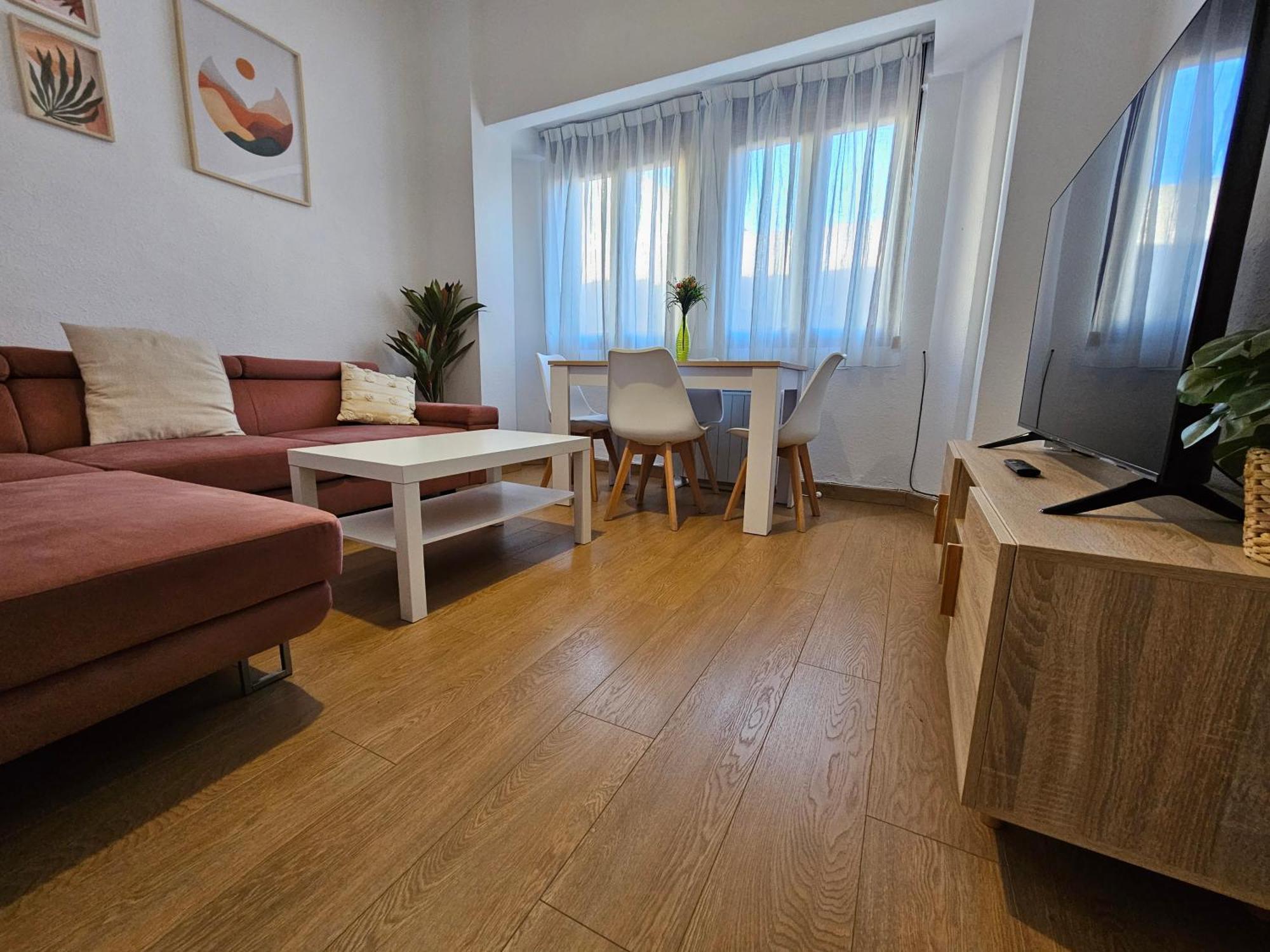 147A Apartamento La Arena 3 Dormitorios Gijón Eksteriør billede