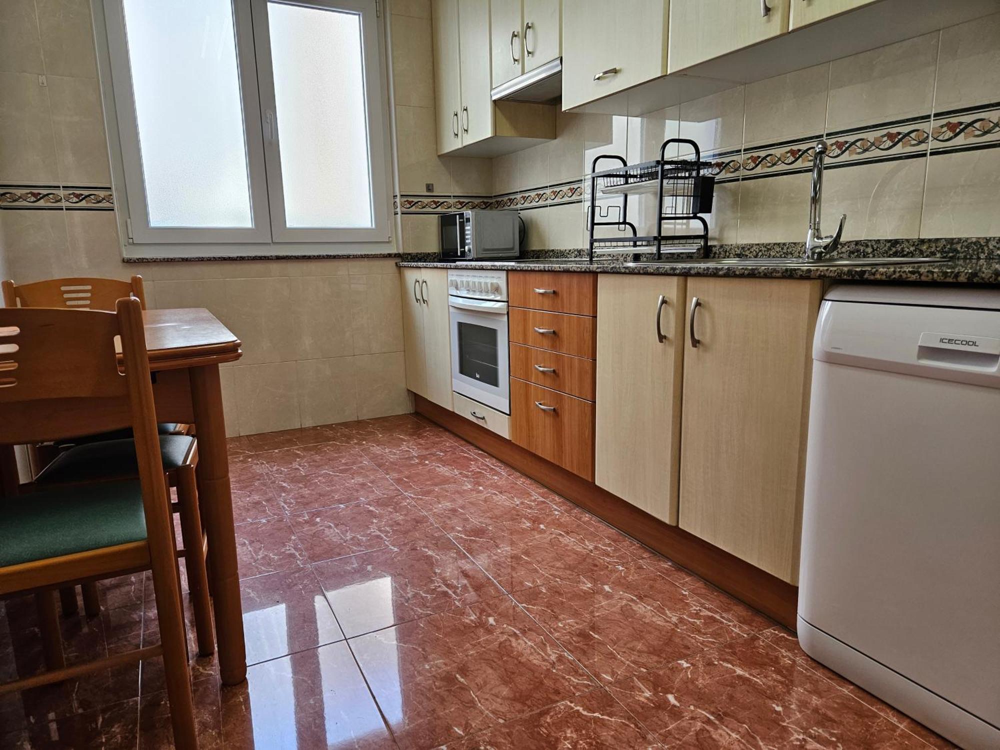 147A Apartamento La Arena 3 Dormitorios Gijón Eksteriør billede